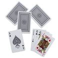 thumbnail image 3 of Brazil Bridge Premium Plastic Playing Cards Set Of 2 | For Adult - Bridge -Sized Black Box Playing Cards Red & Black Design | For Rummy, Bridge, Use For Party & Game | Waterproof Playing Cards, 3 of 5