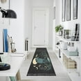 thumbnail image 3 of WOBOGO The Moon Fox Bedside Long Rug Delicate and Soft Modern Indoor Area Decor Non Slip Carpet for Bed Room Corridor Entrance Balcony, 3 of 8