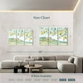 thumbnail image 3 of Elephant Stock Mediterranean Breeze I Wall Art - Horizontal Multi Panel Canvas - Living Room Wall Decor - Floral And Botanical Multi Panel - Beige And Gray Decor By Daphne Brissonnet - 65" x 42", 3 of 4