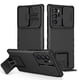 thumbnail image 3 of Slide Lens Protection Cover With Folding Kickstand Case, Phone Case For Samsung Galaxy Note 20 Ultra, 3 of 4