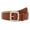 Umber, variant on Women's Metal Belt For Dress Cute Belt Beaded Fall Las Vegas Summer Casual Vintage Faux Leather Medium Black Small-Large