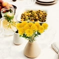 thumbnail image 5 of FXMLRLK 10 Pcs Fake Plants Dandelion Flowers Decoration,Artificial Plant Plastic Greenery Faux Outdoor Indoor Home Garden Party Room Bedroom Bathroom office Wedding Table Centerpiece DIY Decor,Yellow, 5 of 8
