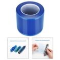 thumbnail image 3 of Película protectora desechable para tatuajes, 1200 hojas / , película gruesa de PE, cinta protectora, almohadilla protectora para piel tatuada azul Yotijar película de barrera, 3 of 9