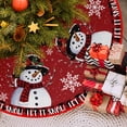 thumbnail image 2 of Falda Navidad Muñeco Nieve 48 Pulgadas Tapete para (E), 2 of 5