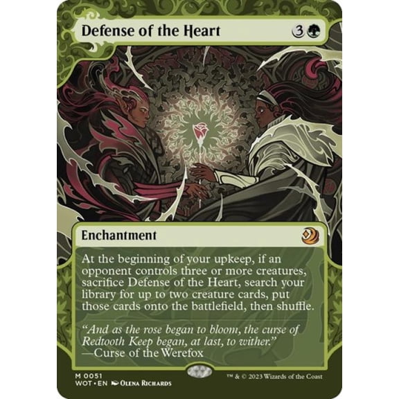 Magic the Gathering - Wilds of Eldraine: Enchanting Tales - Defense of the Heart Near Mint