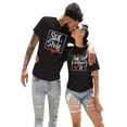 thumbnail image 1 of 1pc She Stole My Heart and I'm Keeping It Print Couples Matching T-Shirts - Cotton, Casual Round Neck Tees for Newlyweds & Lovers - Perfect for Christmas & Valentine'S Day Gifts 180g Tee Tee For Adul, 1 of 7