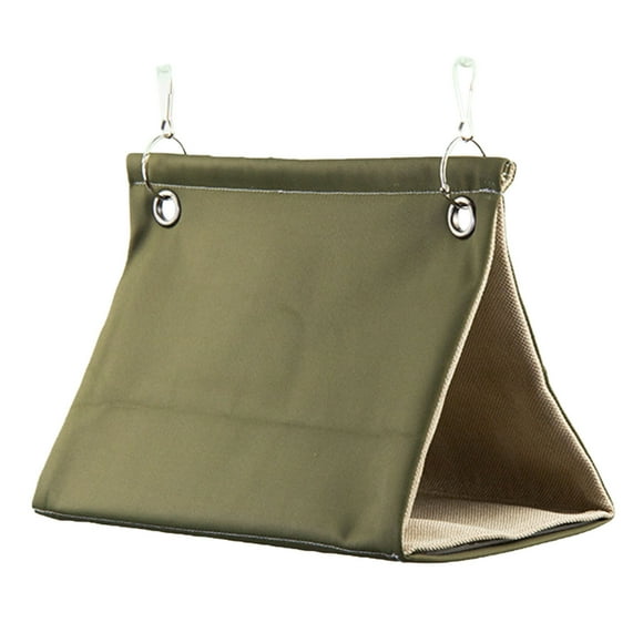 Pájaro plegable para loros y aves. Cama para loros de interior. Artículos para mascotas para agapornis y periquitos. Uso doméstico en interiores.