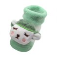 thumbnail image 1 of CHOK Chaussettes Unisexes-Bébé Chaussettes de Football Bébé Taille Unique Noir, 1 of 3