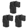 thumbnail image 2 of IEC320 C14 Male To C13 Female Power Adapter, 3Pcs 2500W IEC320 C14 To C13 Power Adapter  For Hand Warmers, 2 of 8