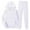 White, variant on Men‘s 2026 Autumn Winter Set Mens Sweatsuit Sweat Suit Fashion Casual Solid Color Hooded Sweater And Fitted Joggers Two Piece Sportswear Warm Soft Breathable Comfortable Wear