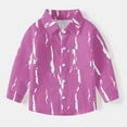 thumbnail image 2 of OKSALE Long Sleeve Uniform Shirts for Boys Toddler Button Up Shirt Trendy Tie Dye Print Tops School Gentleman Shirts Kids Boy Dress Shirt Blouse for 6 Months - 8 Years Gifts for Boys 5-7, 2 of 8