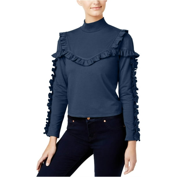 Buffalo David Bitton Ripley Camiseta basica para mujer color azul XL Buffalo David Bitton Camiseta bA sica Walmart en linea