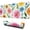 Pioneer Flower Floral, variant on Long Mouse Pads for Desk,Pioneer Flower Floral Print Pattern Desk Mats on Top Of Desks, Desk Mouse Pad Extra Large with 3mm Non-Slip Base and Stitched Edge for Gaming,Office,Work,Home 31.5"x11.8"
