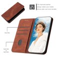 thumbnail image 6 of Allytech Case for Moto G Power 2022[Not 2021], Motorola G Power Cover 2022, Card Slots Holder Pocket Wallet Pouch Case Flip Stand Shockproof Magnetic Case for Motorola G Power 6.5", Brown, 6 of 7