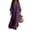 Purple, variant on Yfalhf Women Boho Lace V‑Neck Batwing Sleeve Maxi Dress, Flow‑y Oversized Beach Vacation Dress, Photo‑Ready Long Dress for Summer Holiday Getaways,Pink,S