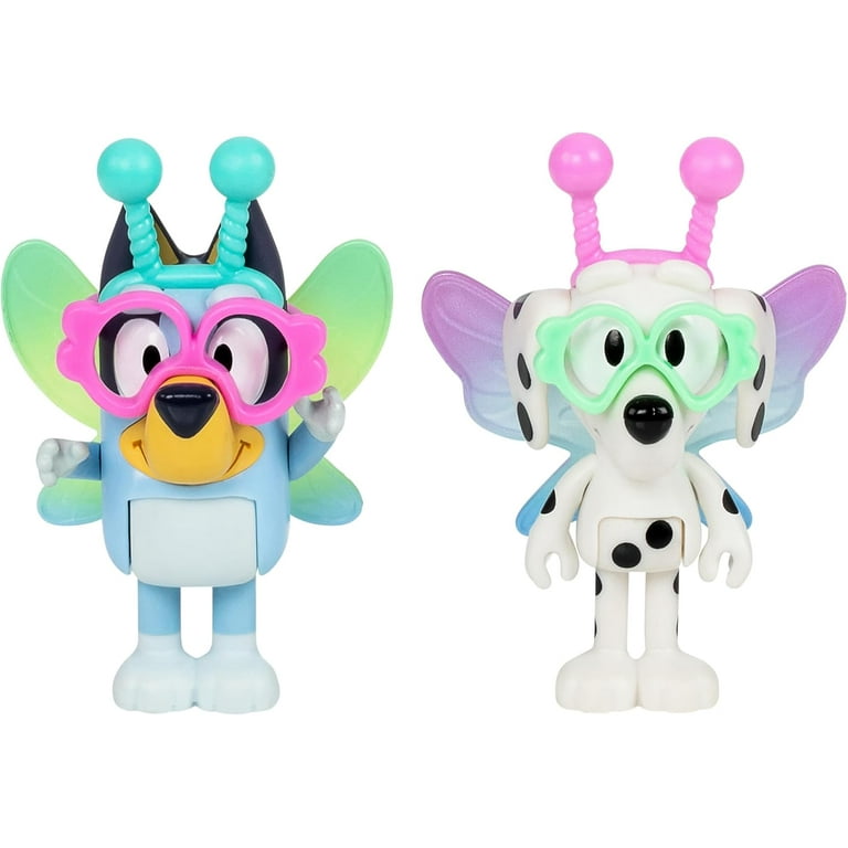 Bluey Series 10 Figure Pack, Bluey Aliens, Includes