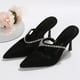 thumbnail image 2 of Compre 2 Ahorre 10% Moda de primavera y otoño Zapatos de fiesta sexys con tacones altos y punta estrechaCalidadExperiencia de usuarioSostenibilidad, 2 of 5