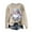 Beige, variant on Zhanying Christmas Sweaters for Wome Classic Fit Adult Christmas Top Cute and Cozy Holiday Sweater for Women