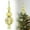 Gold, variant on Christmas Tree Topper,Plastic Plating Gourd Tree Top Decoration Props,Finials Glitter Xmas Star Tree Topper for Holiday New Year Decor Christmas Ornaments(Gold)