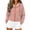 Red A1, variant on Edvintorg Zip up Jackets for Women Striped Long Sleeve Hooded Coat Light Outerwear with Pocket Women's Clothing Red M-2XL
