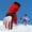 Red, variant on Herrnalise Toddler Girls Boys Snow Gloves Kids Ski Winter Gloves Waterproof Windproof Children Warm Gloves