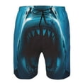 thumbnail image 3 of Logiee Open-Mouthed Shark Print Mens Swim Trunks Quick Dry Board Shorts,Breathable Hawaii Beach Shorts Swimwear Bathing Suits-3X-Large, 3 of 6