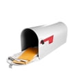 thumbnail image 3 of Mailbox Sleeve Reusable Waterproof Arc Opening With Soft Magnetic Strip Easy To Install Uv Protection 21x18 In White, 3 of 8