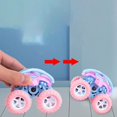 thumbnail image 4 of suv Bleu Et Rouge En Deux Parties, Jouets Monster Trucks, Voitures Friction Inertie De Voiture Tirer, Vhicule Tout-terrain Rotatif 360 Degrs, 4 of 5