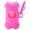 Pink, variant on Yuping Bone Shape Pet Pick Up Poop Bag Dispenser Portable Dog Poop Waste Bag Holder Outdoor Garbage Bags Organizers Small Shovel for Dog Poop Stick
