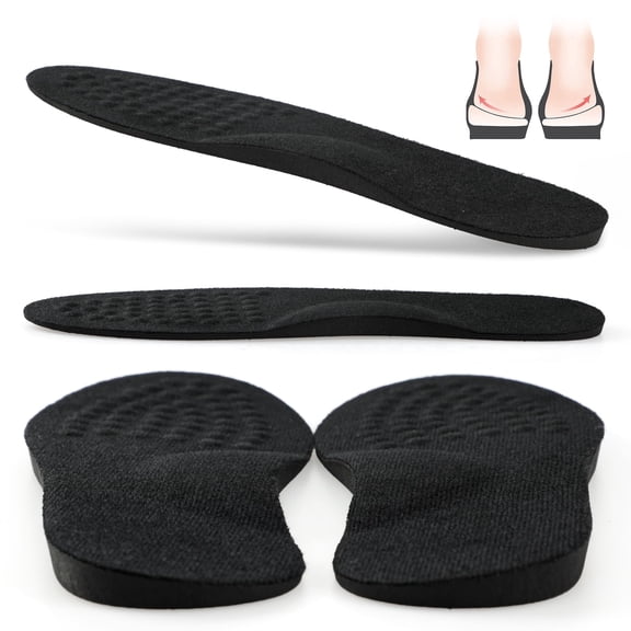 XINIFOOT Supination Correction Insoles for Men & Women, Posture Correcting Orthotic Insoles for Rectify Flat Feet, O Type Legs, Bow Legs, Heel Pain
