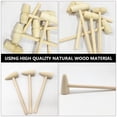 thumbnail image 3 of Assorted Color Mini Plastic Hammers for Kids Safe and Odorless with HighQuality Material 15pcs, 3 of 8