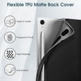 thumbnail image 6 of Fintie Slim Case for Samsung Galaxy Tab S10 Lite/ S10 FE/ S9 FE 5G 10.9 Inch/Tab S9 11 Inch with Built-in S Pen Holder, Soft TPU Smart Stand Back Cover Auto Wake/Sleep Feature, Black, 6 of 10