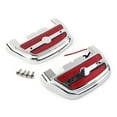 thumbnail image 2 of NS Led Light Passenger Footboard Floorboard Cover for Harley Touring Road King,Red, 2 of 10