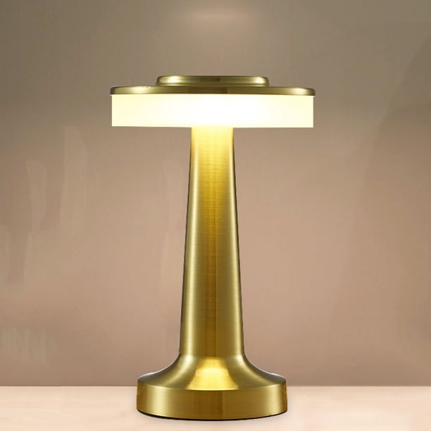 Luz de lectura retro con forma de mancuerna, luz creativa para dormir junto a la cama para dormitorio
