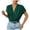 Green, variant on Womens Blouses Short Sleeve T Shirts for Women Valentine's Day Fashion Women Long Sleeve Solid Comfortable Breathable Round Neck Jumpsuit