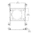 thumbnail image 3 of Cooper Lighting 110846 6 in. Round & Square Mount Frame, 3 of 4