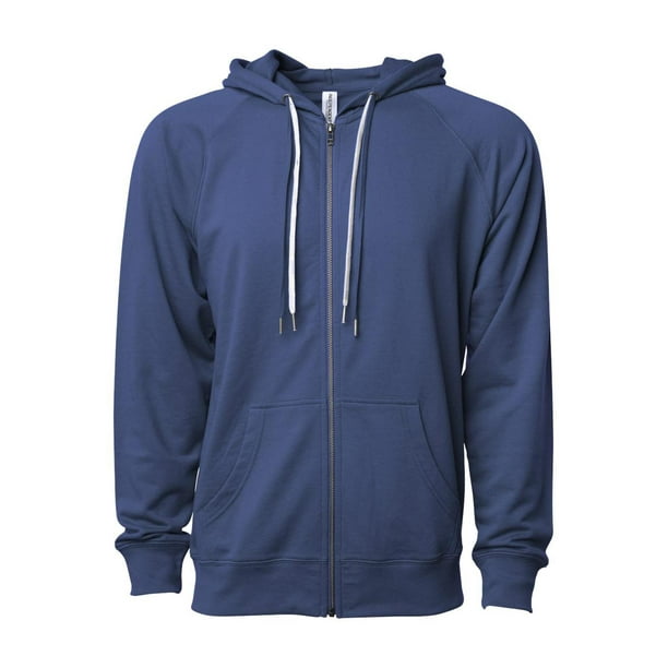 Independent Trading Co. Icon Lightweight Loopback Terry Full-Zip Hooded ...