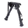 Pivot Bipod with Adjustable Notched Legs and Slim Folding Design for Easy Transport, Rifle