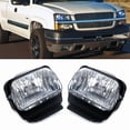 thumbnail image 2 of Front Bumper Fog Light For Chevrolet SILVERADO 1500 2500 3500&HD Classic 2004-2007 Daytime  Signal No Light Bulb, 2 of 6