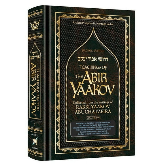 Teachings of The Abir Yaakov Volume 1 [Hardcover]