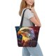 thumbnail image 2 of Balery Geometric American Bald Eagle Bolsa de Hombro con Diseño, Bolsa Grande y Duradera, Bolsa Versátil para Compras, 2 of 6