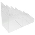 thumbnail image 2 of Shisuyan 1Pc Acrylic Trapezoidal Storage Rack Wallet Rack Multi Layers Glasses Shelf, 2 of 8