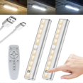 thumbnail image 1 of Under Cabinet Kitchen Lights With Remote Dimmable Led Cupboard Battery Powered Led Lights With Remote Bedroom Battery Operated Lights, 1 of 2