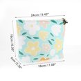 thumbnail image 2 of 1 Pc Bolsa Cosmética de Girasol Duradera para Mujeres para Actividades al Aire Libre Viaje Verde Algodón Verde-M, 2 of 3