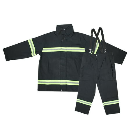 

Fire Resistant Coverall Different Sizes Flame Resistant Uniform Fireproof Flame Retardant Heatproof For Firefighters For Welding XXL