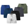 thumbnail image 1 of TFixol Pantalones cortos de fitness para hombre Pantalones cortos de playa de gimnasio de secado rápido Descanso de verano, 1 of 8