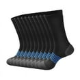 thumbnail image 2 of Basketball Socks Men's Outdoor Sports Boat Socks Cushion Thick Sports Long Compression Socks, 2 of 7