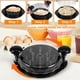 thumbnail image 5 of 2Pcs Chicken Shredder Tool Meat Breast Shredding Separation Mincing Grinder Machine with Lid for Shredding Chicken Pork, 5 of 5
