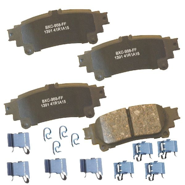 lexus rx 350 rear brake pad replacement charliebergmark