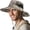 Camo Grey, variant on SUN CUBE Wide Brim Sun Hat for Men & Women, UPF 50+ UV Protection, Breathable Mesh Boonie Hat with Adjustable Chin Strap, Packable Fishing Hiking Safari Hat, Grey